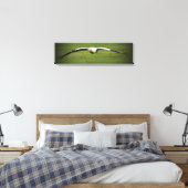 Ägyptische Vulture Closeup Panorama Canvas Print Leinwanddruck (Insitu (Schlafzimmer))