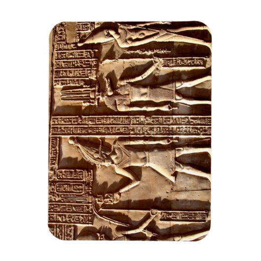 Ägyptische Wall-Carving Magnet (Vertikal)