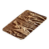 Ägyptische Wall-Carving Magnet (Linke Seite)