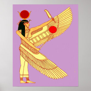 Ägyptische Wall-Kunst Poster