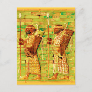 Ägyptische Wall-Kunst Postkarte