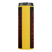 Ägyptische WeihnachtsHieroglyphen 1 Thermosbecher (Rückseite)