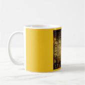 Ägyptische WeihnachtsHieroglyphen 2 Kaffeetasse (Links)