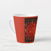 Ägyptische WeihnachtsHieroglyphen 4 Milchtasse (Linke Ecke)