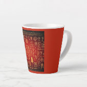 Ägyptische WeihnachtsHieroglyphen 4 Milchtasse (Rechte Ecke)