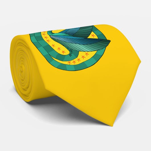 Ägyptische Winged Serpent-Krawatte Krawatte (Gerollt)