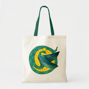 Ägyptische Winged Serpent Tote Bag Tragetasche
