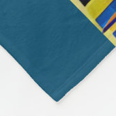 Ägyptischer Affe Fleecedecke (Ecke)