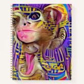 Ägyptischer Affe Notizblock (Vorderseite)