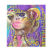 Ägyptischer Affe Notizblock (Vorderseite)