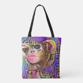 Ägyptischer Affe Tasche (Rückseite)
