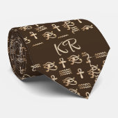 Ägyptischer Ankh Auge des Horus Antikes Ägyptische Krawatte (Gerollt)