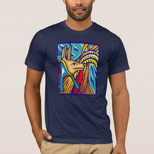 Ägyptischer Anubis-T - Shirt (Vorderseite)
