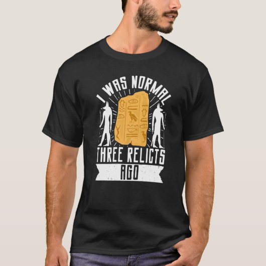 Ägyptischer Archäologe Pharao Hieroglyphi T-Shirt (Vorderseite)