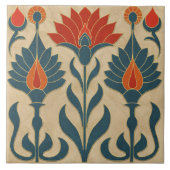 Ägyptischer Art Deco-Rand Fliese (Vorderseite)