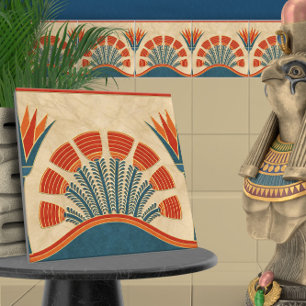 Ägyptischer Art Deco-Rand Fliese