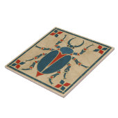 Ägyptischer Art Deco Scarab Käfer Fliese (Seite)