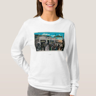 Ägyptischer Ball-Raum, Ozean-Park-Pier T-Shirt