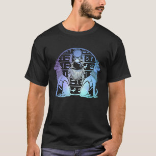 Ägyptischer Bastet-Skarabäus Ägypten Katze T-Shirt