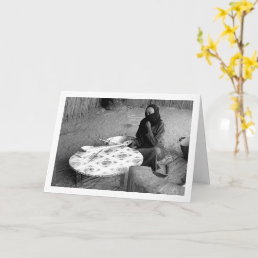 ägyptischer Brotmacher Karte (Gelbe Blume)