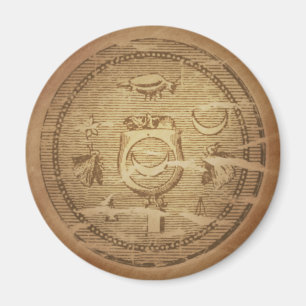 Ägyptischer Charme gegen Vernichtung Magnet