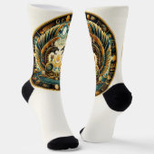 Ägyptischer Drachenzirkel Socken (Gewinkelt)