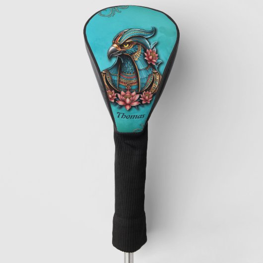 Ägyptischer Falke, Gott. Golf Headcover (Vorderseite)