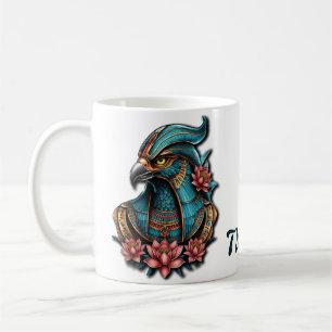 Ägyptischer Falke, Gott. Kaffeetasse