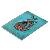 Ägyptischer Falke, Gott. Notizblock (Linke Seite)