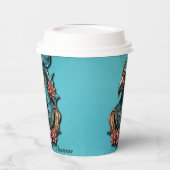 Ägyptischer Falke, Gott. Pappbecher (Links)