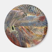 Ägyptischer Falke Magnet (Vorne)