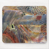 Ägyptischer Falke Mousepad (Vorne)