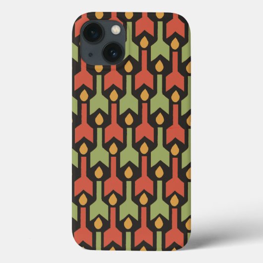 Ägyptischer Fall Red Green Black Arrows iPad Case-Mate iPhone Hülle (Rückseite)