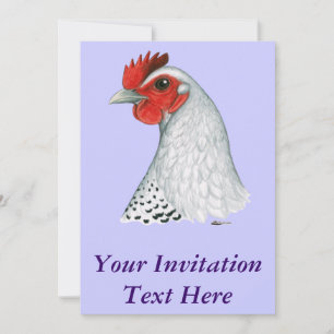 Ägyptischer Fayoumi: Silver Hen Einladung
