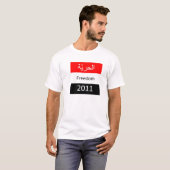 Ägyptischer Flaggen-T - Shirt (Vorne ganz)