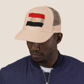 Ägyptischer Flaggenhut Truckerkappe (Beispiel)