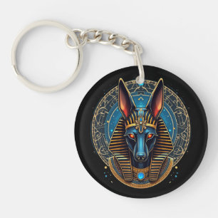 Ägyptischer Gott Anubis Alte Ägyptische Mythologie Schlüsselanhänger