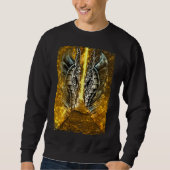 Ägyptischer Gott Anubis Pyramid Ästhetik Sweatshirt (Vorderseite)