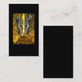 Ägyptischer Gott Anubis Pyramid Ästhetik Visitenkarte (Vorne/Hinten)