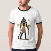 Ägyptischer Gott Anubis T-Shirt (Vorderseite)