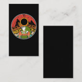 Ägyptischer Gott Horus Falcon Ägypten Pyramiden Visitenkarte (Vorne/Hinten)