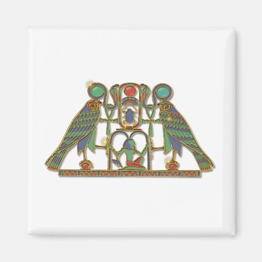 ägyptischer Gott Horus Pektoral Magnet (Vorne)
