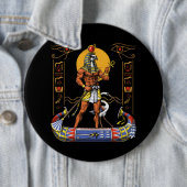 Ägyptischer Gott Ra Button (Beispiel)