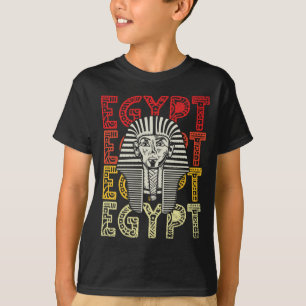 Ägyptischer Gott Tutankhamun Retro Ägypten Pharao T-Shirt