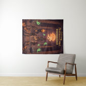 Ägyptischer Halloween-Hintergrund Wandteppich (Beispiel (Horizontal))