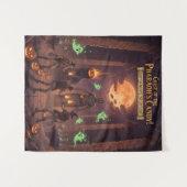 Ägyptischer Halloween-Hintergrund Wandteppich (Vorderseite (Horizontal))