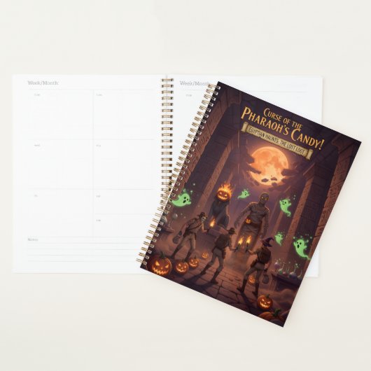 Ägyptischer Halloween-Planer Planer (Anzeige)