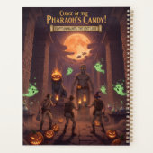 Ägyptischer Halloween-Planer Planer (Rückseite)