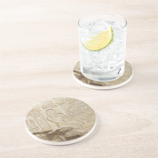 Ägyptischer Hieroglyph-Untersetzer Untersetzer (Seite)