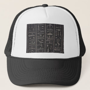 Ägyptischer Hieroglyphen-Hut Truckerkappe
